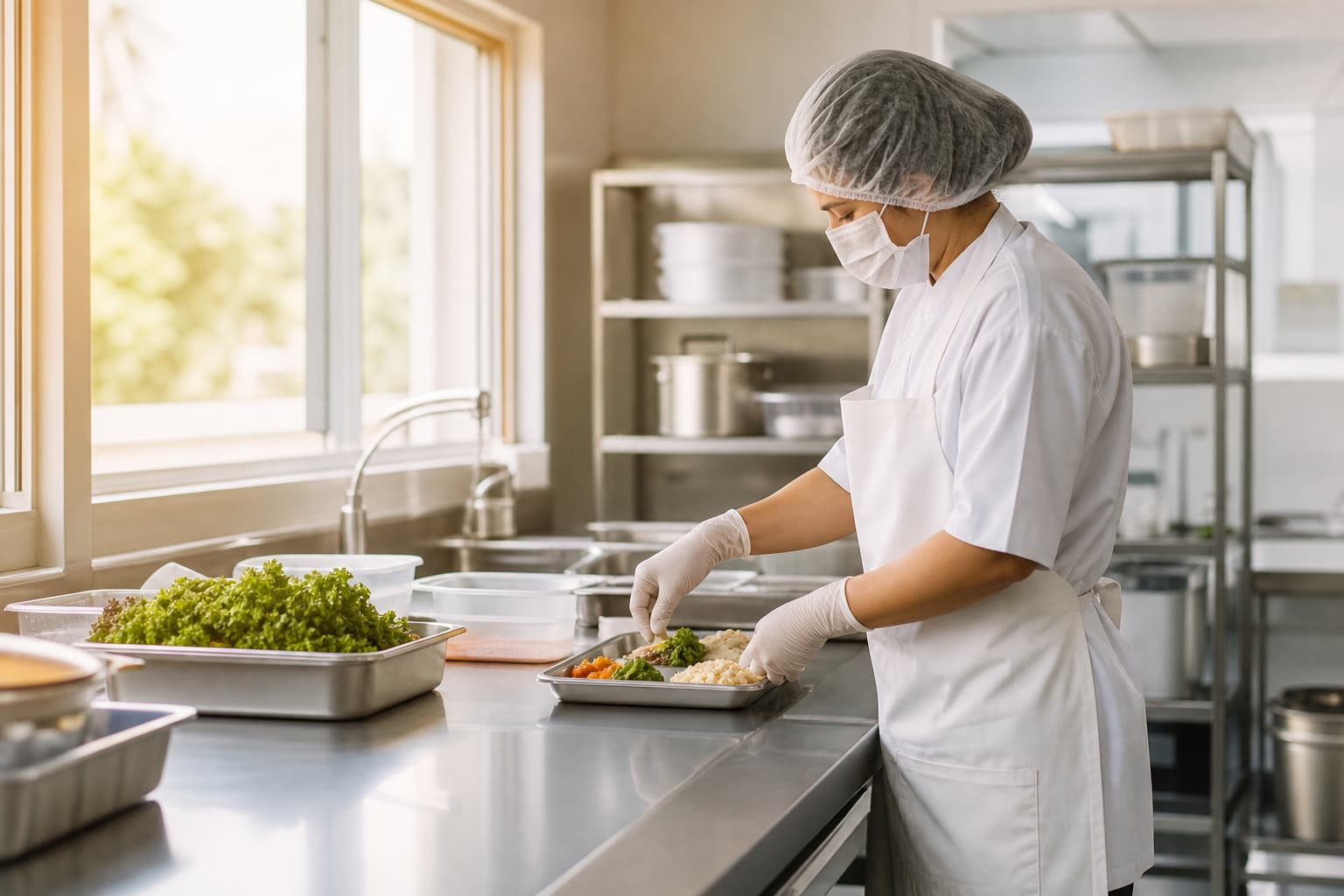 Como conseguir vaga de auxiliar de cozinha hospitalar